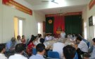 Hội nghị làm việc với xã Xuân Thọ của BCĐ xây dựng NTM huyện.